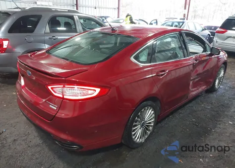2014 Ford Fusion Titanium z USA, uszkodzony, nr VIN 3FA6P0K95ER197522